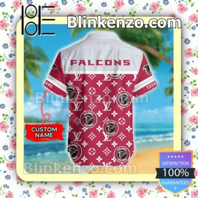 Excellent Atlanta Falcons Louis Vuitton Men Shirts
