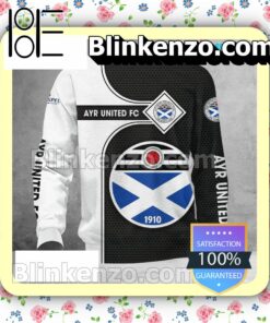 Ayr United F.C. Bomber Jacket Sweatshirts b