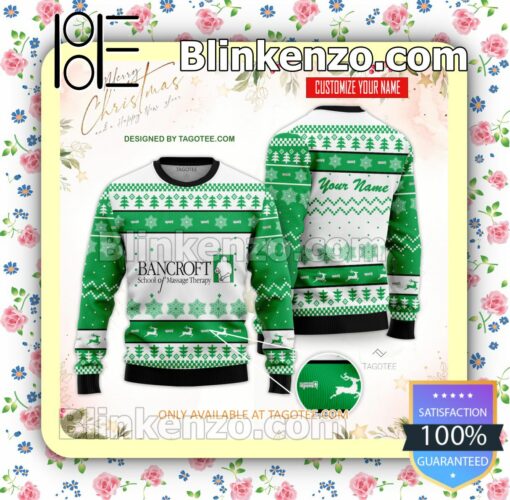 Bancroft School of Massage Therapy Uniform Christmas Sweatshirts