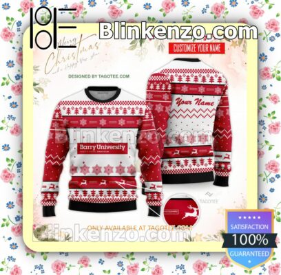 Barry University Law School Uniform Christmas Sweatshirts