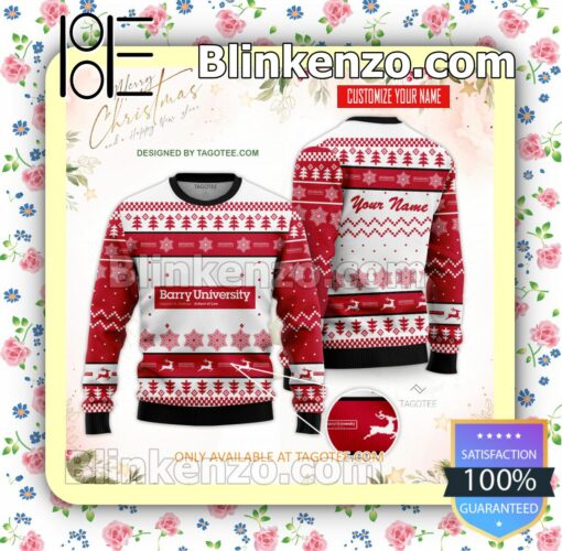 Barry University Law School Uniform Christmas Sweatshirts