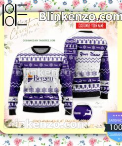 Bergen Community College Uniform Christmas Sweatshirts