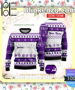 Bethel University Uniform Christmas Sweatshirts