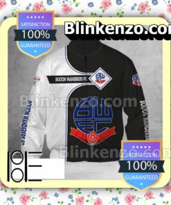 Bolton Wanderers Bomber Jacket Sweatshirts c
