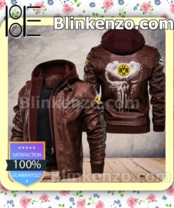 Borussia Dortmund II Club Leather Hooded Jacket a