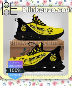 Hot Borussia Dortmund Logo Sports Shoes
