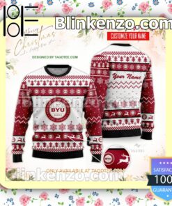 Brigham Young University Hawaii Uniform Christmas Sweatshirts