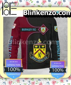 Burnley F.C Bomber Jacket Sweatshirts b