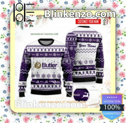 Butler Community College Uniform Christmas Sweatshirts