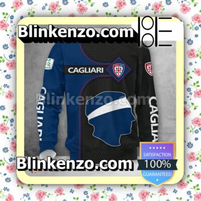 Cagliari Calcio Bomber Jacket Sweatshirts b