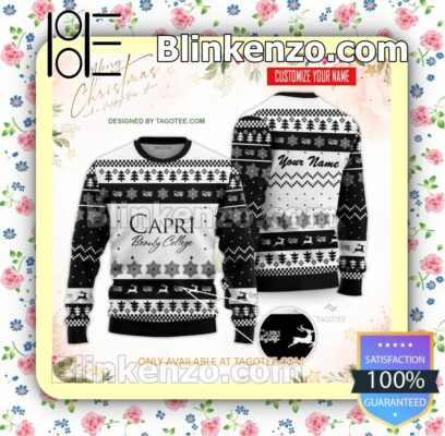 Capri Beauty College Uniform Christmas Sweatshirts