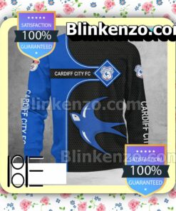 Cardiff City F.C Bomber Jacket Sweatshirts b