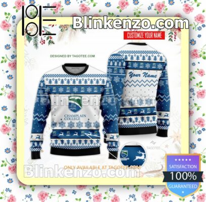 Champlain College Uniform Christmas Sweatshirts