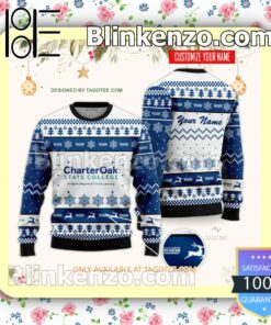 Charter Oak State College Uniform Christmas Sweatshirts