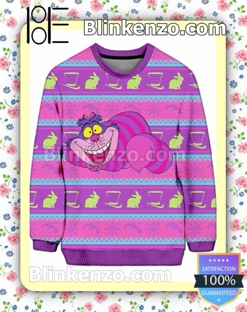 Cheshire Cat Christmas Sweatshirts