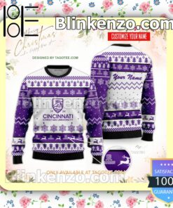 Cincinnati Christian University Uniform Christmas Sweatshirts