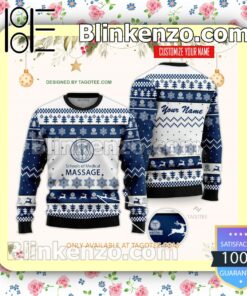 Cincinnati School of Medical Massage Uniform Christmas Sweatshirts