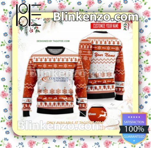 Clayton State University Uniform Christmas Sweatshirts