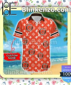 Handmade Cleveland Browns Louis Vuitton Men Shirts