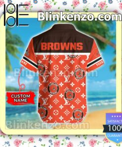 Great Quality Cleveland Browns Louis Vuitton Men Shirts