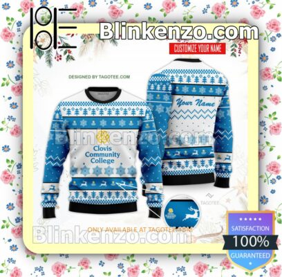 Clovis Community College Uniform Christmas Sweatshirts