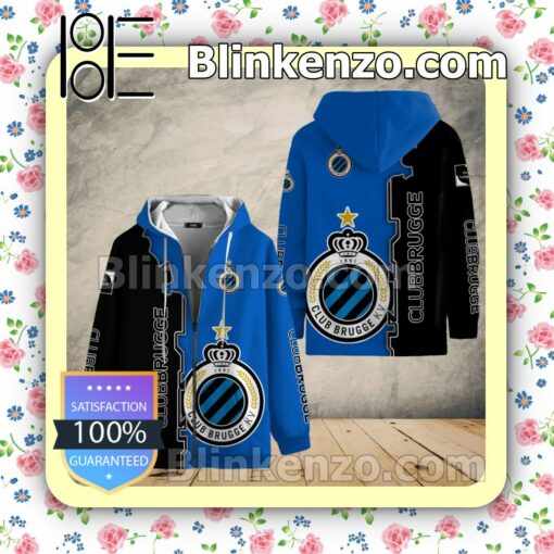 Club Brugge KV Bomber Jacket Sweatshirts b