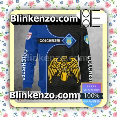 Colchester United Bomber Jacket Sweatshirts b