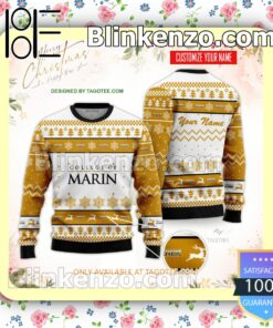 College of Marin Uniform Christmas Sweatshirts