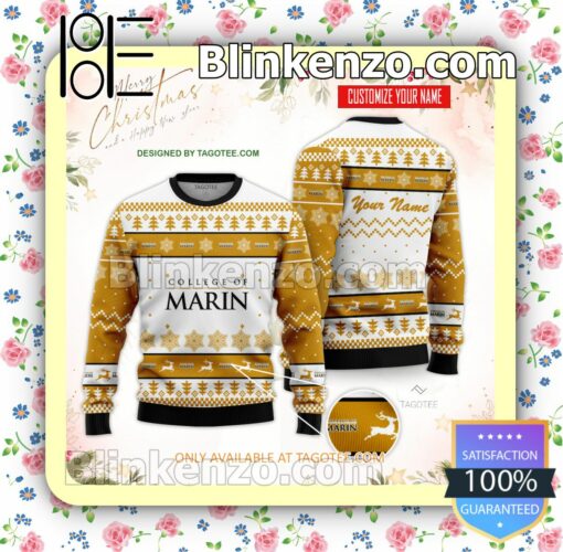 College of Marin Uniform Christmas Sweatshirts