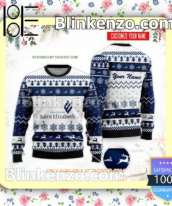 College of Saint Elizabeth Uniform Christmas Sweatshirts