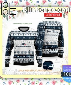 CollegeAmerica Uniform Christmas Sweatshirts