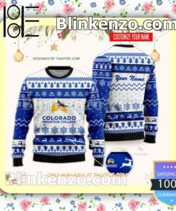 Colorado Mountain College Uniform Christmas Sweatshirts