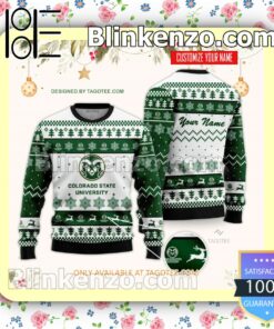 Colorado State University Uniform Christmas Sweatshirts