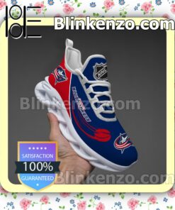 Columbus Blue Jackets Logo Sports Shoes
