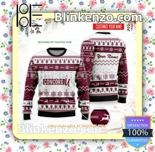 Concord University Uniform Christmas Sweatshirts