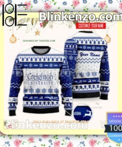 Creighton University Uniform Christmas Sweatshirts