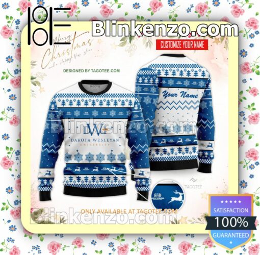 Dakota Wesleyan University Uniform Christmas Sweatshirts