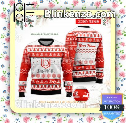 Davenport University Uniform Christmas Sweatshirts