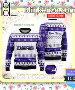 Davis College New York Uniform Christmas Sweatshirts