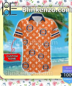 3D Denver Broncos Louis Vuitton Men Shirts