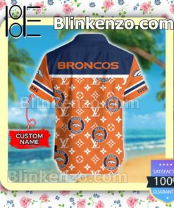 Vibrant Denver Broncos Louis Vuitton Men Shirts