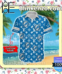 Gorgeous Detroit Lions Louis Vuitton Men Shirts