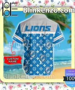 Present Detroit Lions Louis Vuitton Men Shirts