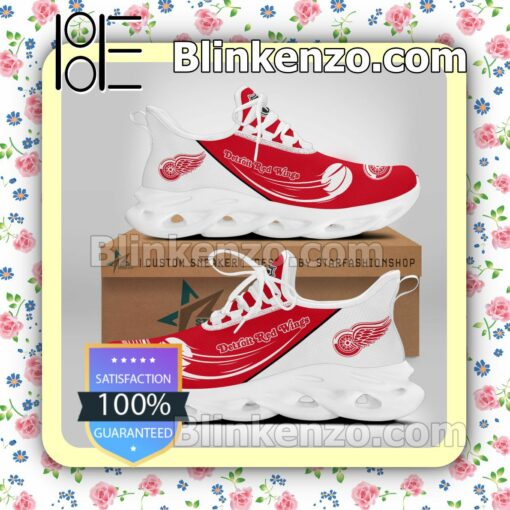 Detroit Red Wings Logo Sports Shoes a