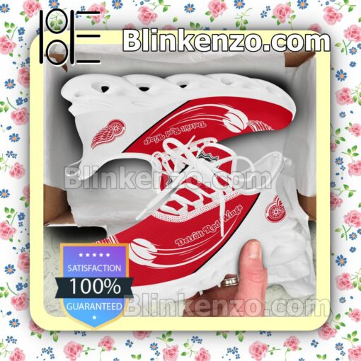 Detroit Red Wings Logo Sports Shoes b