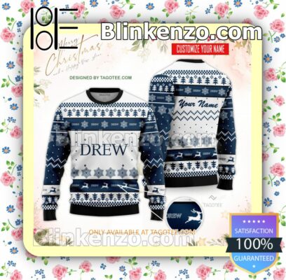 Drew University Uniform Christmas Sweatshirts