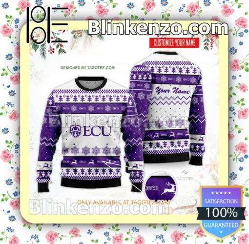 East Carolina University Uniform Christmas Sweatshirts