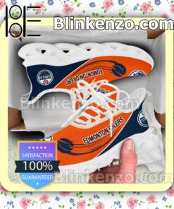 Edmonton Oilers Logo Sports Shoes b