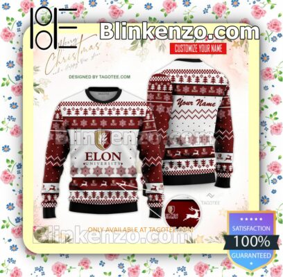 Elon University Uniform Christmas Sweatshirts