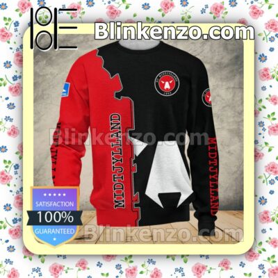 FC Midtjylland Bomber Jacket Sweatshirts c